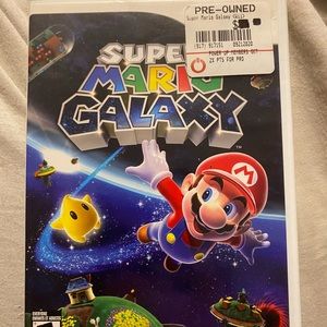Super Mario galaxy for Wii
